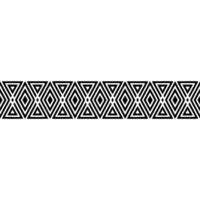 Geometric Border, Minimalist Pattern, Modern, Diamonds vector