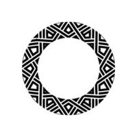 Geometric Circle Pattern, Minimalist , Abstract Art - Minimalism vector