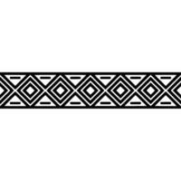 Geometric Deco Border Minimalist Pattern, Abstract vector