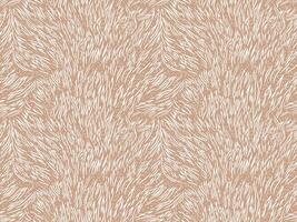 Seamless abstract pattern with organic fur-like texture or zebra stripes in brown tones. Print for textiles, wallpaper, packaging, background in modern designs, stylish and artistic projects. vector