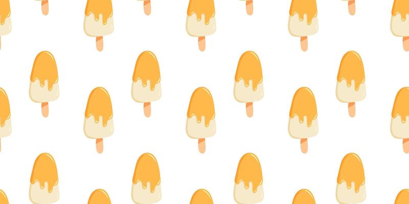 Seamless ice cream seamless pattern