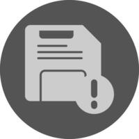 Save Notification Icon Minimal Design vector