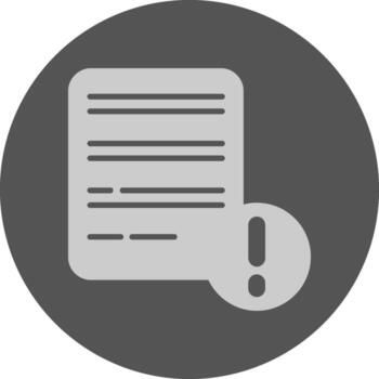 Writing Notification Icon Minimal Design vector