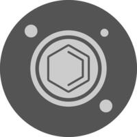 Shapes Button Navigation Minimal Grey Icon vector
