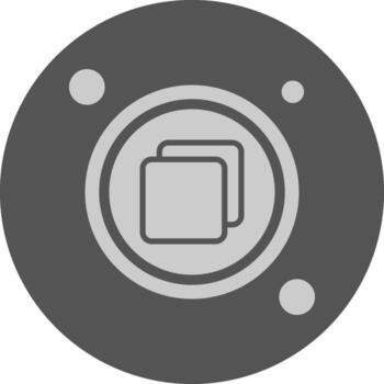 restaurar abajo navegación mínimo gris icono vector