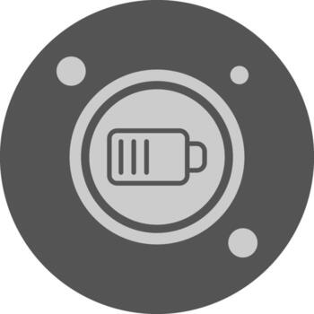 cargar botón navegación mínimo gris icono vector