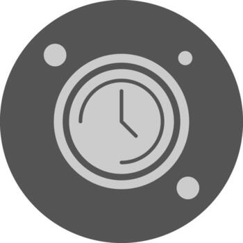 histroy botón navegación mínimo gris icono vector