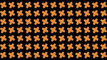 Seamless pattern of crossed adhesive bandages on black video
