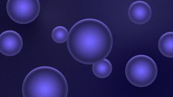 Teal Blue Abstract Circular Wave Background video