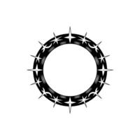 Celestial Compass Vintage Nautical Element vector