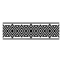 Geometric Border, Art Deco Pattern, Minimalist vector