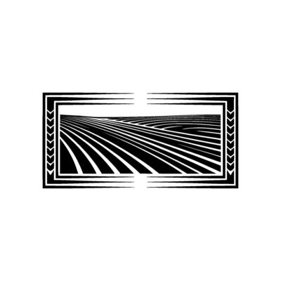Abstract Horizon, Geometric Landscape, Minimalist