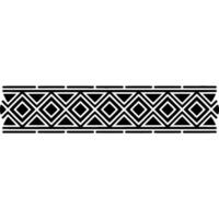 Geometric Border, Deco Pattern, Minimalist vector