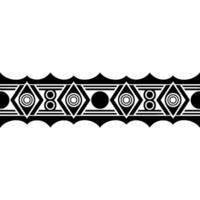 Geometric Deco Border, Minimalist , Stylized Pattern vector