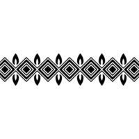Geometric Border, Stylized Diamond Pattern, Minimalist, Decorative vector