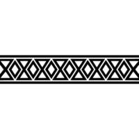 Geometric Deco Border, Minimalist Pattern, Texture vector