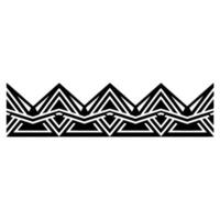 Geometric Wavecrest, Art Deco Pattern, Minimalist vector