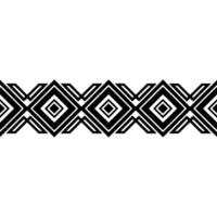 Geometric Deco Border, Minimalist Pattern, Modern vector