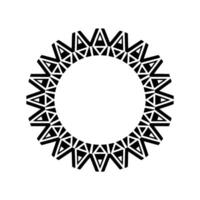 Geometric Circle Pattern, Minimalist , Abstract Art, Geometry vector