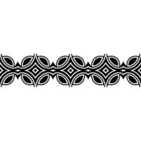 Geometric Border, Art Deco Style, Elegant Element vector