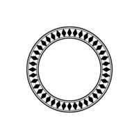 Geometric Tribal Ring, Minimalist , Circular Motif, Circle vector