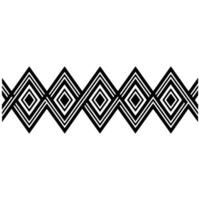 Geometric Diamond Border, Minimalist Pattern, Modern vector