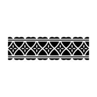 Geometric Border, Intricate Pattern, Vintage , Minimalist Art vector