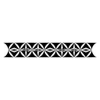 Geometric Radial Border, Minimalist , Subtle Texture vector