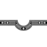 Elegant Vintage Border, Classical Ornamentation vector
