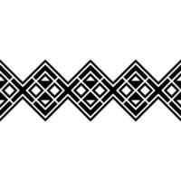 Geometric Zigzag Border, Art Deco Pattern vector