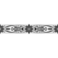 Elegant Decorative Border, Vintage Style - Ornament vector