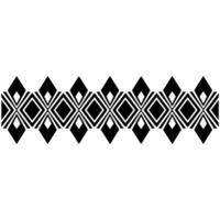Geometric Diamond Border, Minimalist, Abstract vector