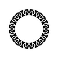 Geometric Circle Frame, Minimalist , Abstract Pattern, Minimalism vector