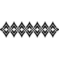 Geometric Diamond Border, Minimalist , Elegant Accent vector