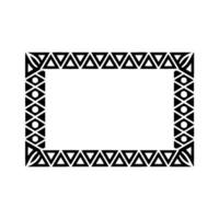 Geometric Frame, Minimalist , Modern Border vector