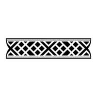 Geometric Border, Intricate Pattern, Minimalist, Abstract vector