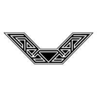 Geometric V-Shape, Minimalist , Abstract Emblem vector