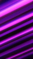 Abstract diagonal purple and pink glowing stripes forming a vibrant digital pattern video