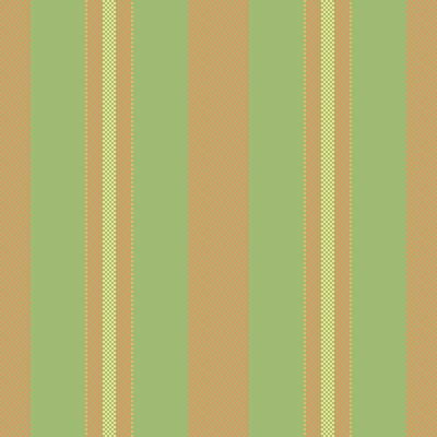 Presentation background textile vertical, effect texture fabric seamless. Repetition pattern stripe lines in green and orange colors.