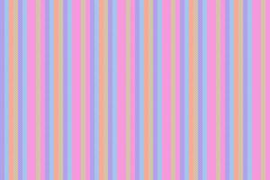 Serene seamless pattern fabric, grungy vertical stripe . Iiving room texture textile background lines in pink and cyan colors. vector