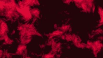 Red and Black Smoke Gradient Abstract Background video