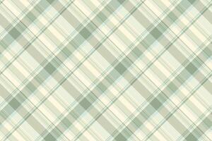 Classic plaid pattern with soft pastel greens and creams. A versatile and seamless texture, perfect for backgrounds, textiles, or design elements. Adds a calm comforting touch. vector