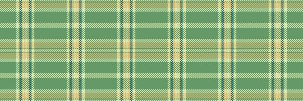 Scratched background textile , international plaid check seamless. Invitation fabric tartan texture pattern in green and light colors. vector