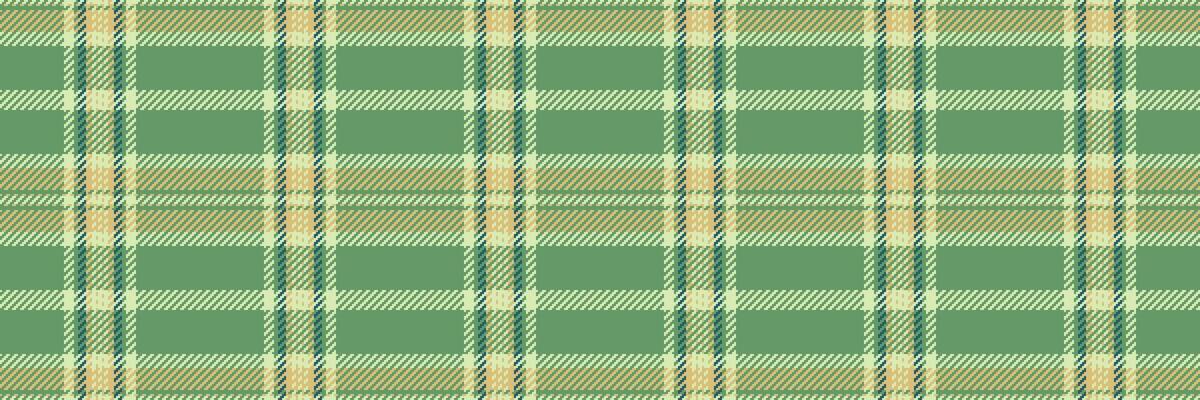 Scratched background textile , international plaid check seamless. Invitation fabric tartan texture pattern in green and light colors.