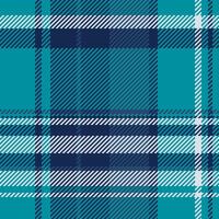 Celeste textile fabric background, effect pattern tartan. Curved texture seamless check plaid in blue and cyan colors. vector