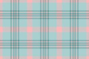 Soft pastel pink and teal plaid pattern. Perfect for textile design, fashion, home decor, or website backgrounds. This delicate, repeating texture offers a calming and stylish aesthetic. vector