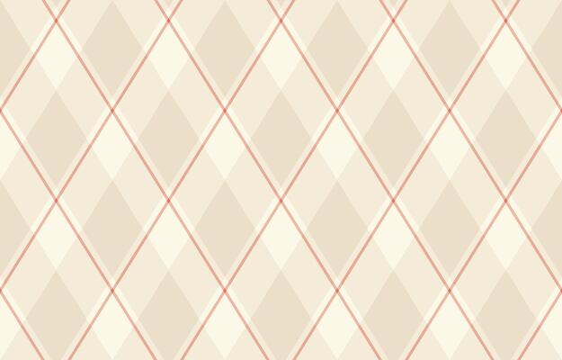 Elegant argyle pattern in soft beige and blush pink. Perfect for backgrounds, textures, or textile design.