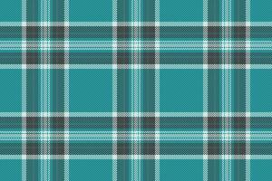 Elegant teal and gray plaid pattern. Perfect for textile design, fashion, home decor, and website backgrounds. This seamless texture evokes a sense of classic style and sophistication. vector