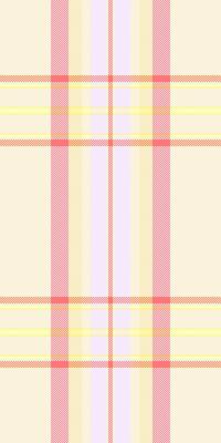 Hippie check seamless, deco textile plaid texture. Soft background pattern tartan fabric in light and red colors.
