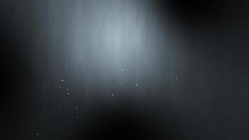 Soft spotlight fades on a dark gradient background with floating particles. Elegant and minimal lighting effect ideal for intros, presentations, or cinematic transitions video